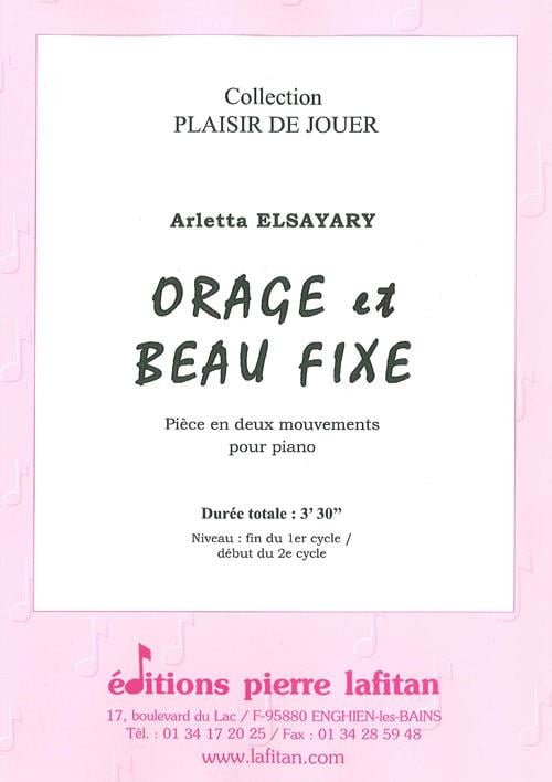 Orage et Beau Fixe